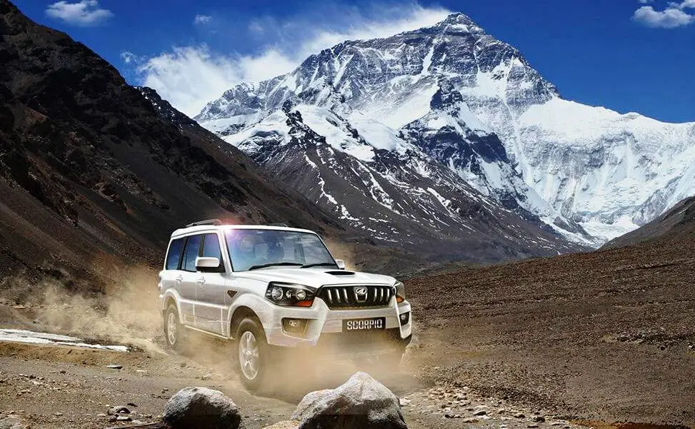 scorpio tour in pokhara and destination - Jeep Rent