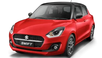 Car Rent in Pokhara - Beautiful Red Swift Car